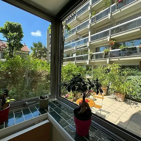 Appartement Stylish 1br With Peaceful Garden In 18th District