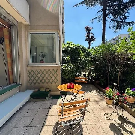 Appartement Stylish 1br With Peaceful Garden In 18th District